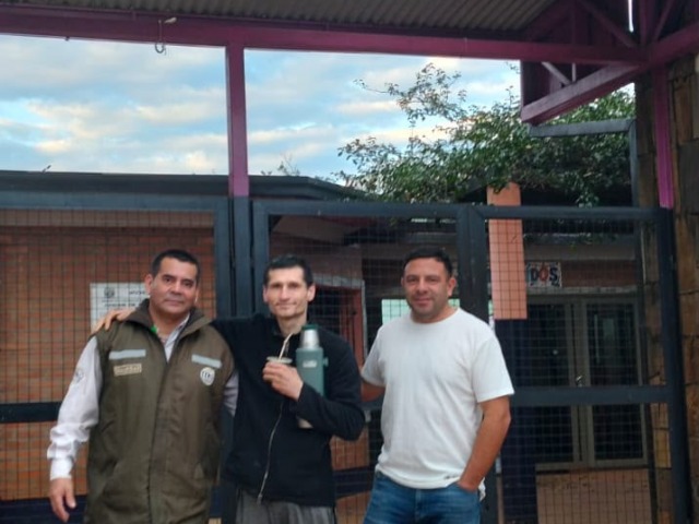 Miguel L�zaro ya est� en Olavarr�a